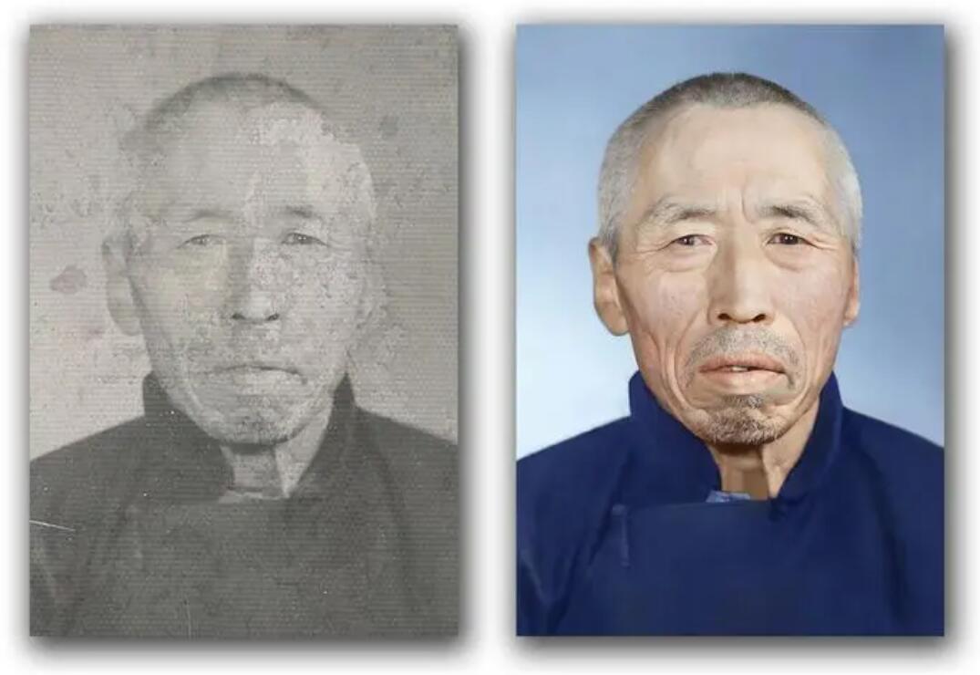 尉犁破损照片修复-56